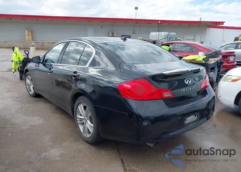 2012 Infiniti G37 Journey from USA, damaged, VIN JN1CV6AP6CM623703